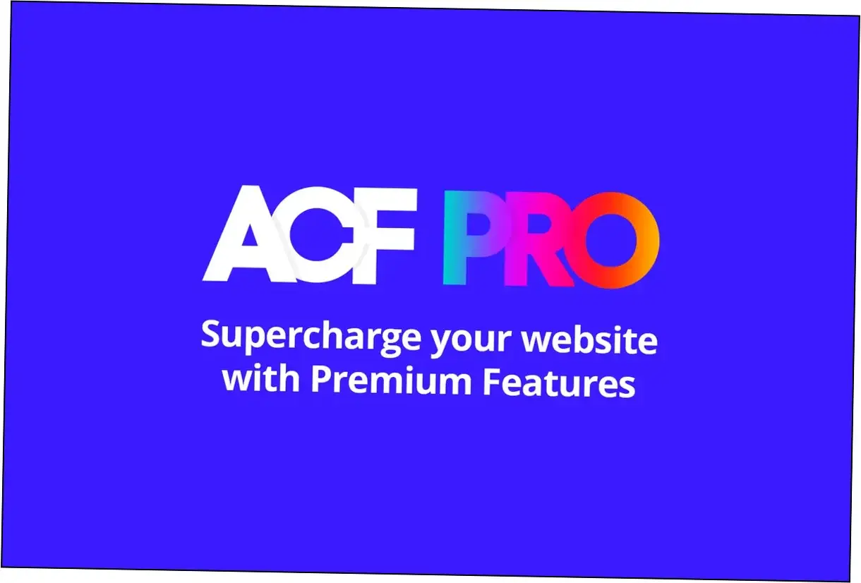 Advanced Custom Fields Pro Nulled